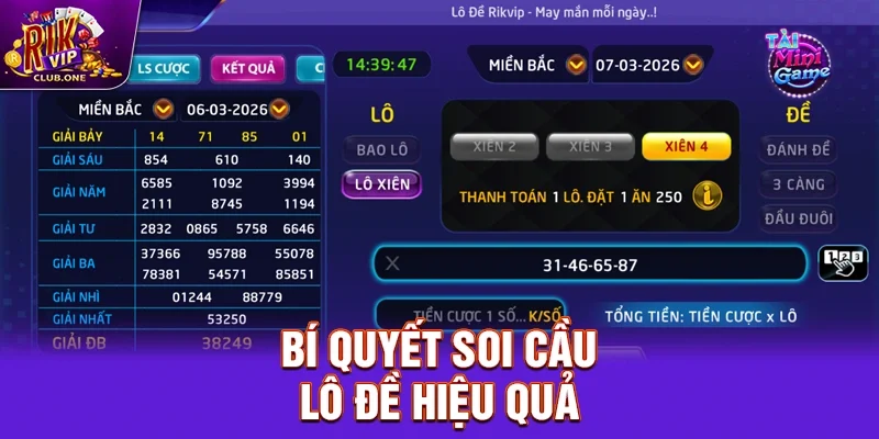 Bí quyết soi cầu lô đề hiệu quả từ những tay chơi lâu năm