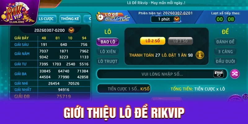 Giới thiệu Lô đề Rikvip
