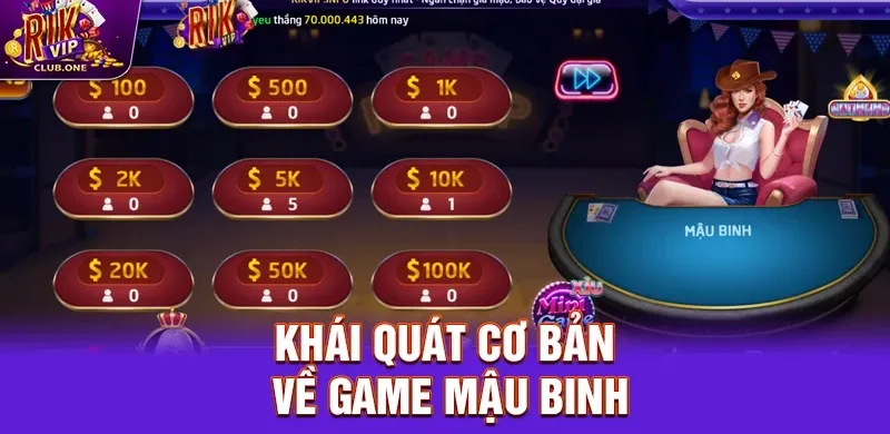 Khái quát cơ bản về game Mậu binh