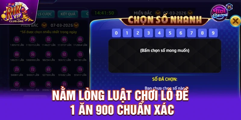 Lô Đề 1 Ăn 900 - Tỷ Lệ Cao Cơ Hội Trúng Lớn Cho Bạn Tại Rikvip